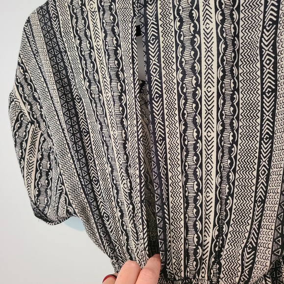 Silence + Noise Black & White High Low Dress - Picture 7 of 8